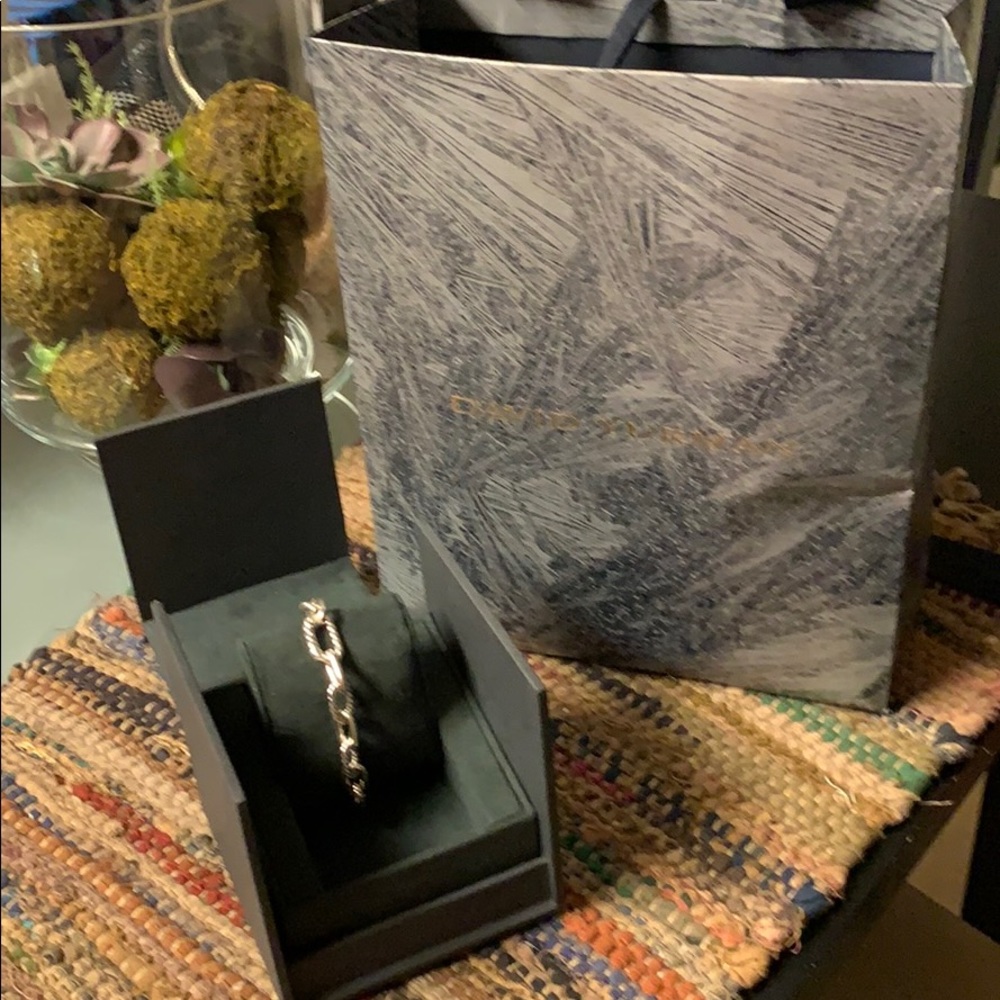 David Yurman chain link bracelet